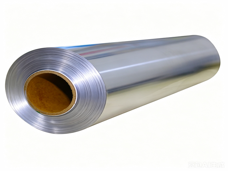 Mill finish aluminum foil for battery